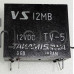 Реле-електромагнитно DC12V/215om,240VAC/10A,1-к.гр.(НО/НЗ),4-изв.за печ.монтаж,пуск.реле за телевизор ,VS12MB TV-5 Takamisawa