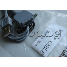 USB-кабел А-мъжко към 1спец. AV-multipole 1.8м за цифрови фотоапарати,Sony/DSC-