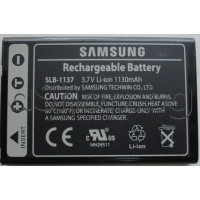 Батерия SLB-1137 Li-ion 3.7V/....Wh,1100mAh за цифров фотоапарат,Samsung NV-HD24,U-CA3