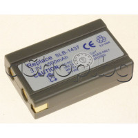 Батерия SLB-1437 Li-ion 3.7V/.....Wh,1440mAh за цифров фотоапарат,Samsung Digimax V4/6