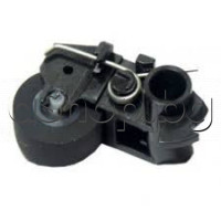 Тонролка d13xH6.5mm с рамо носач-дясна изтег.пласт.черен,TECHNICS/RS-B965
