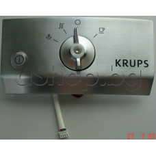 Преден панел Inox к-т платка и ключ  с бутони за у-ние на кафемашина,Krups XP-524030/1P0