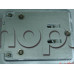 Нагревател к-т метална подложка+слюда и изолация за тостер преса Krups/FDD-941/1PO