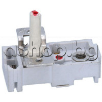 Терморегулатор за калорифер с ос d6x20mm,LR77781/45C11-01,16A/250VAC,De Longhi HVE-320S/BI