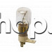Лампа за МВП 25W/240VAC/T=300°C,с едно ухо за закр.,AMP-4.68мм,De Longhi MW-310, MW-401