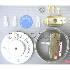 Термостат за двукамерен хладилник с дълъг осезател - 2.0м, с 3-извода x 6.5мм,K59-P1301