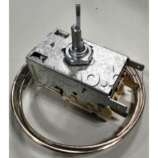 Термостат капилярен за хладилник с бутон за размразмразяване ,къс осезател -0.8м, 2-изв.x 6.5мм,6A/250VAC, K60-P1119/001 Ranco
