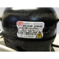Компресор за хладилник 220-240VAC/50Hz,...W,M201-00,Фреон 600а,MTH115MT,H304-00 ,Beko ,Grundig,Prolux,Ariston Компресор за хладилник 220-240VAC/50Hz,...W,M201-00,Фреон 600а,MTH115MT,H304-00 ,Beko ,Grundig,Prolux,Ariston
