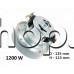 Мотор-агрегат за прахосмукачка 230VAC/506Hz/1200W-вак.22Kpa,3.2m3/min,d130x34/118mm,NingBo YDC01-12