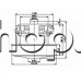 Мотор-агрегат за прахосмукачка 230VAC/506Hz/1200W-вак.22Kpa,3.2m3/min,d130x34/118mm,NingBo YDC01-12
