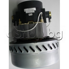 Мотор-агрегат 2-стъпална за перяща прахосмукачка открити четки 220VAC/50-60Hz/1400W , d144x65/180mm, NingBo YDC23