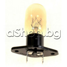 Лампа за МВП 20/25W/240VAC/T=300°C,с Фланец и кабелни обувки 4.68мм