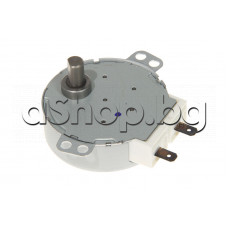 Електродвигател за чиния на  МВП 220VAC/50/60Hz,5/6rpm,3/2.5W,пласт.ос скосена,DeLonghi/MW-311