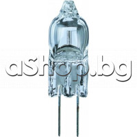 Халогенна крушка G4-10W/12V за осветителна лампа на видеокамера ,PANASONIC Type:13284;UV-BLOCK