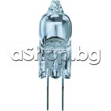 Халогенна крушка G4-10W/12V за осветителна лампа на видеокамера ,PANASONIC Type:13284;UV-BLOCK