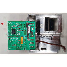 Електронна платка-терморегулатор с LED и 2 тримера за у-ние на  конвектор,Campa/Cosmos,Airelec -1.5kW,Devi 1500W/12A
