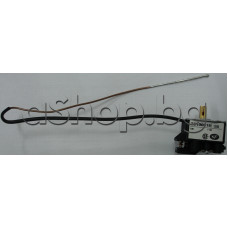 Терморегулатор с осезател(кап.тръб.-0.5м),2-изв.x 6.35мм за конвекторен радиатор 16A/250VAC, Airelec/Basic 3000W