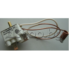 Терморегулатор с осезател(кап.тръб.-0.5м),2-изв. за конвекторен радиатор 6-30°C,16A/250VAC,Solo, Airelec/Basic