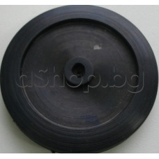 Силикoново уплътнение-гумен диск от крем шайба d60x8.5мм,оранжево-черно,GAGGIA/Gran gaggia,TEBE