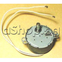 Мотор за грил 220V,50/60Hz,2.5/3 r/min 4W  с кабели, кръгла метална  ос d7x14mm от печка,Arielli C-43-2WRCSS ,Sogo