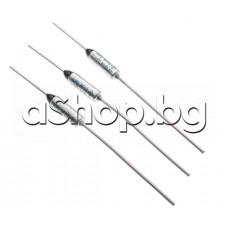 Термопредпазител за 121°C,±5°C,250VAC/10A,d4x12mm,изв.d1.0mm,кафяв,Bochen