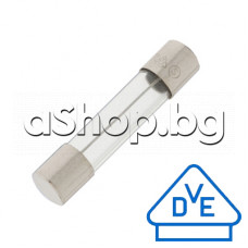 Стопяем предпазител стъклен 250V,15.0A,6x30/32 mm,бързодействащ,без пясък