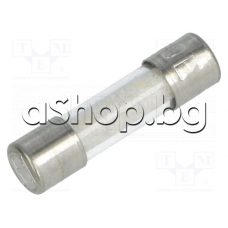Предпазител стъклен стопяем бързодействащ,250VAC,13.0A,5x20 mm месинг,Various ZKS 13.0A