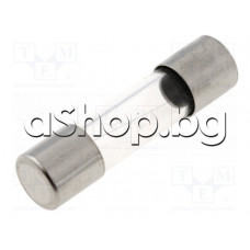 Предпазител стъклен-стопяем бавнодействащ,250V,4.0A,5x20 mm,T4A250V,Various