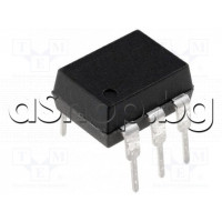 Optocoupler,7500/50V,2/8mA,LED/Dar.mB.,6-DIP 4N33 Vishay