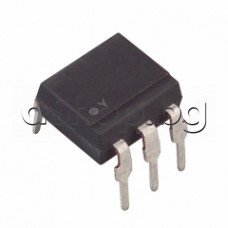 Optocoupler,1500/30,0.5/10mA,CTR>100,LED/NPN m.B,6-DIP