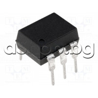 Optocoupler,5300/30V,CTR/50-80%,10mA,6-DIP