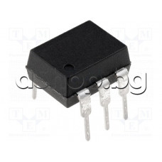 Optocoupler,5300/30V,CTR/50-80%,10mA,6-DIP