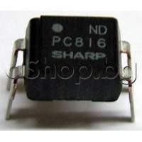 Opto-coupler,5000/70V,CTR 50%,5mA,LED,NPN o.B,4-DIP ,Sharp PC816