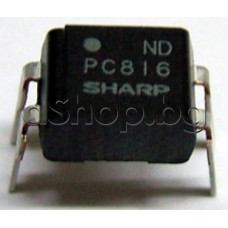 Opto-coupler,5000/70V,CTR 50%,5mA,LED,NPN o.B,4-DIP ,Sharp PC816