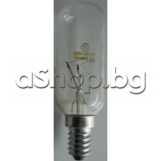 40W/240VAC,лампа за аспиратор с цокъл-Е14 ,d29x67mm,GE/230V 40W B7