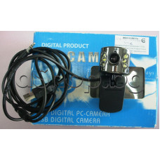 USB цифрова камера за WEB приложения с 6-LED,фокус от 5 см до безкр.640x480/300K