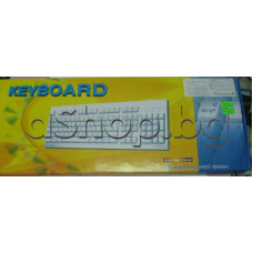 Тънка клавиатура PS2,ultraslim keyboard,Ultra slim,water proof design HK-900-1