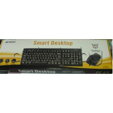 Тънка клавиатура USB,Multimedia comfort keyboard+mouse-USB,Ultra slim,A4tech