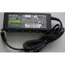 Зарядно-адаптор 100-240VAC/1.3A с изход 19.5V/3.9A(букса 6.5x4.4mm) за лаптоп,SONY/Vaio Notebook