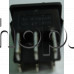 Кобиличен микроключ за панел-сдвоен,250 VAC/3A,On-Off-On,24x13x17 мм,6-изв.3-пол.,AMP=4.8mm,черен ,MRS-203-3