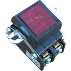 Ключ двоен-кобиличен(светещ) 2-пол.96/16A/250VAC за смядовски радиатор и други уреди,Смеда,Аида и др.