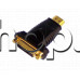 Преходник DVI-женски куплунг 24+1-изв. към HDMI-мъжкки куплунг 19 изв.,X-HA020