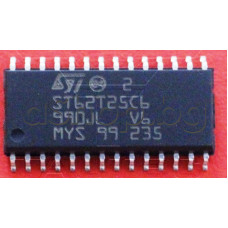 8-Bit OTP/EPROM MCU 4KROM,A/D Convert.,Oscil.,Safeguard and reset,28-MDIP,ST Microelec.