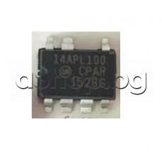 IC,PWM Controller for low-pover univ.Off-line supl.,100kHz,Vcc=16V,8/7-MDIP/SOP ,ONS NCP1014APL100R2G