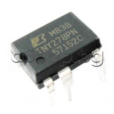 Tiny Switch-II,low power off-line switcher.85-265VAC/10-15W,230VAC/16-23W,8/7-DIP ,TNY278PN Power Integrations