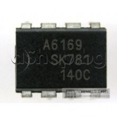 IC,Switch,85-264VAC/5W,230VAC/Vdss=......V,Il=....A,Fsw=....kHz,8-DIP,SanKen,code:A6169