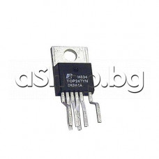 IC,TOP Switch-GX,85-265VAC/55-125W,230VAC/85-165W,700V,132/65kHz,TO-220/6 ,Power Integrator TOP247YN