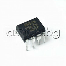 Low power off-line switcher,85-265VAC/20W,Vcc=15V,Vdss=700,Id=0.5A,Rds=18om,up 200kHz,8-DIP