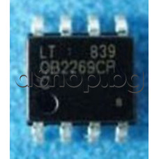 IC,Current mode PWM-Controller,8-MDIP,Liteon/On-Bright OB2268CP