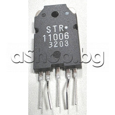 IC Voltage Regulator ,7.15V,0.8A,27W, SEP5-1/5 Pin ,SanKen STR11006